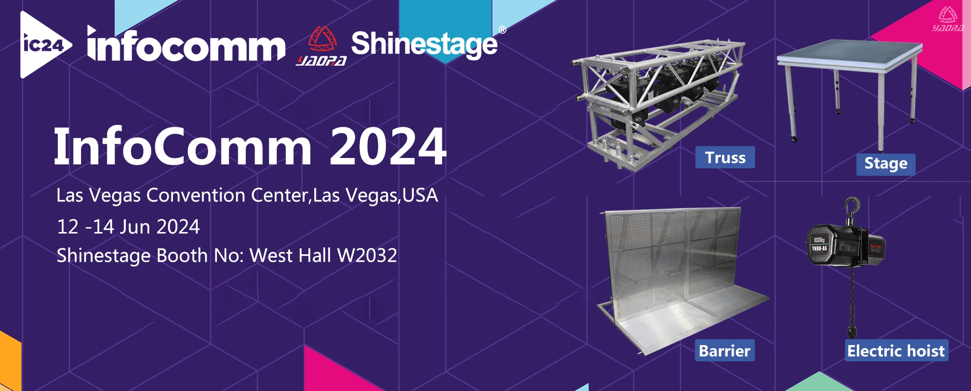 Shinestage Invites You To Meet at Infocomm 2024