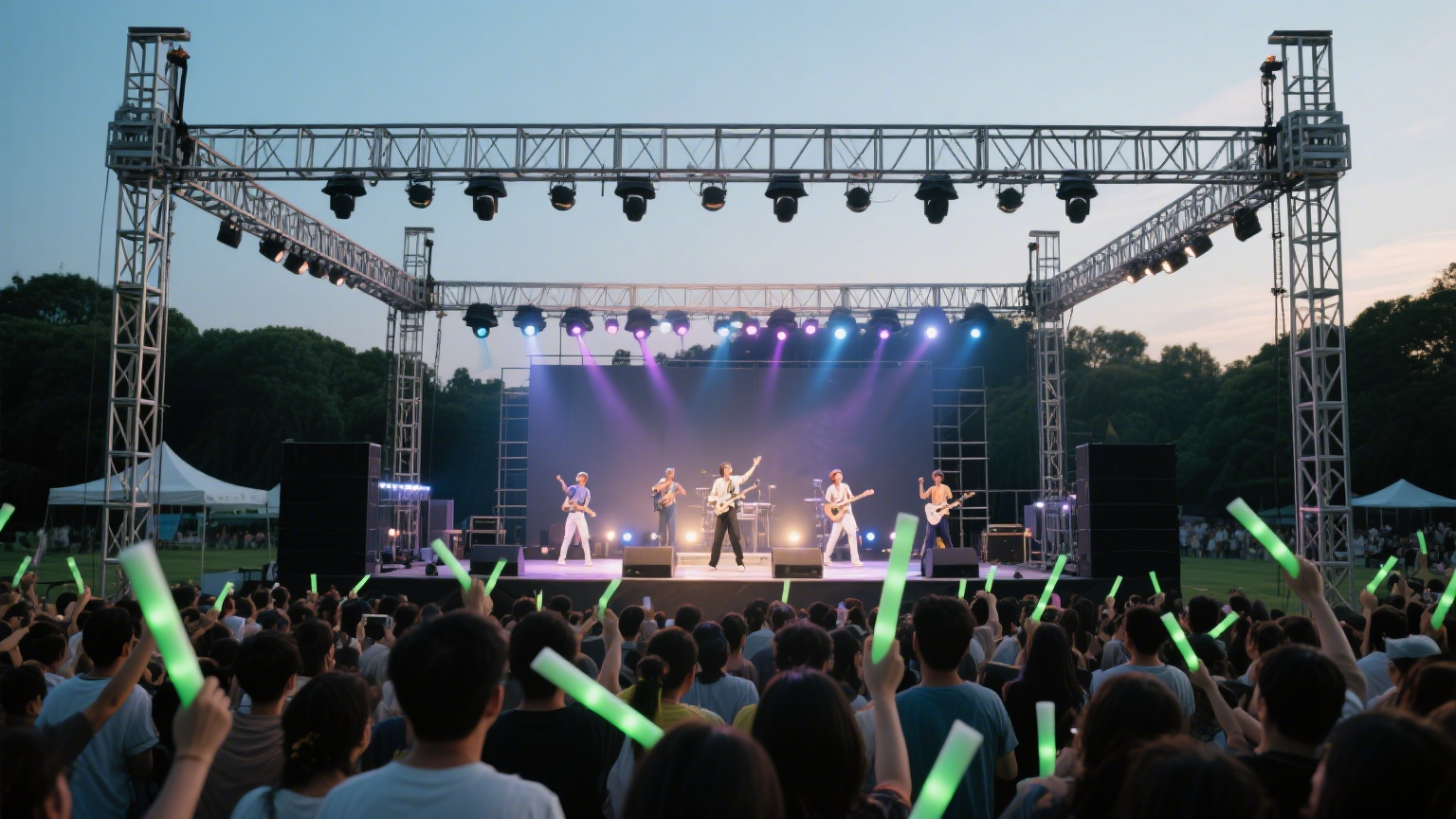 铝合金舞台应用 拷贝