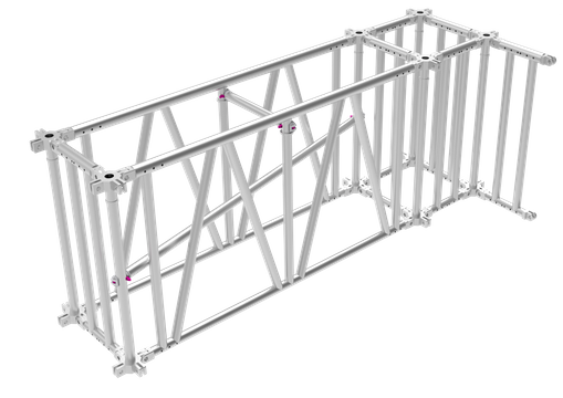 Events Spigot Truss Single-row Square Fork End Spigot Truss