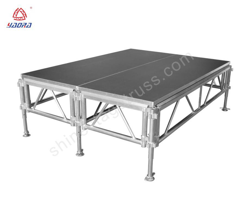 1.2*2.4m Portable Performance Stage For School Events