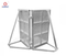 90 Corner Angle Stage Barriers For Evnets (Sliver / Black)