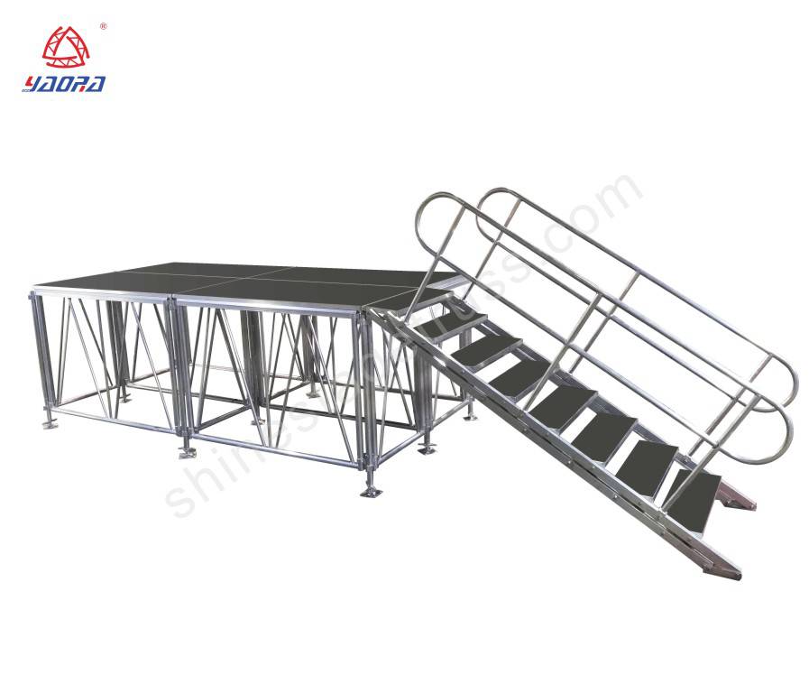 1.2*2.4m Portable Performance Stage For School Events