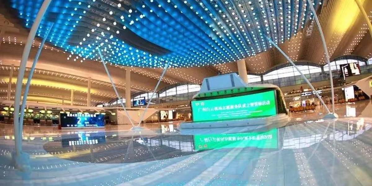 Guangzhou Baiyun Airport Terminal T2 Aluminum Truss Sky Stage