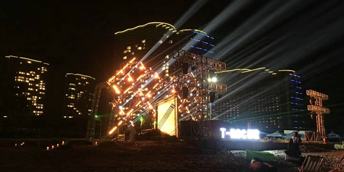 Shinestage Stage Truss For Fishing Festival Hailing Island