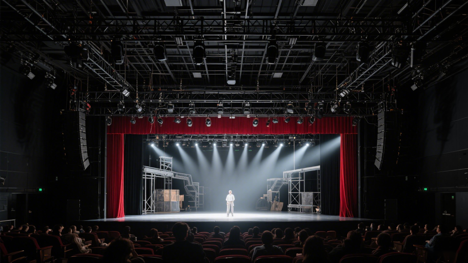 桁架与舞台机械融合展示 (2)