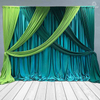 Double Cross bar Pipe and Drape Kit Heavy Duty Adjustable Backdrop Stand Aluminum Pipe and Drape Systems for Wedding Decor Trade Show Booths Event Party Decor Flower Wall Decor